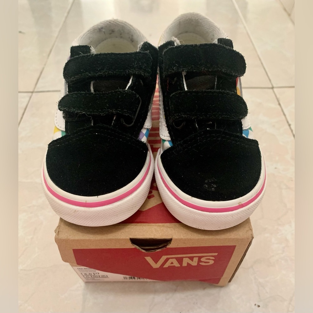Vans Old Skool Rainbow Toddlers Sneakers 6